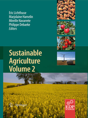 cover image of Sustainable Agriculture Volume 2